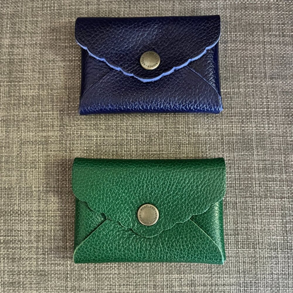 Portland Leather mini daisy wallet bundle